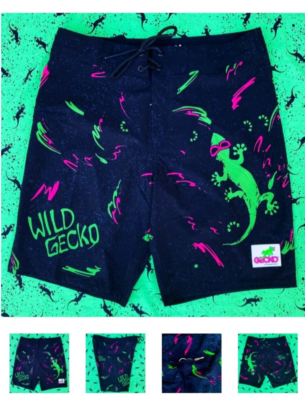 Wild Gecko Boardshorts- 34